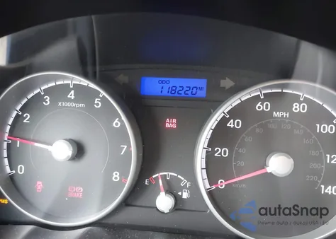 2010 Hyundai Accent Blue z USA, uszkodzony, nr VIN KMHCM3ACXAU185224